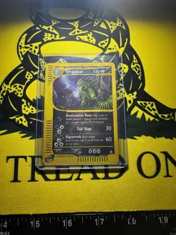 Pokemon Tyranitar Reverse Holo Rare 40/147 Aquapolis E Reader NM w/ Toploader/PS - Image 1