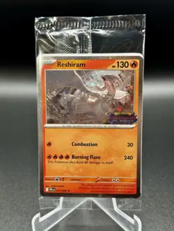 Pokemon Phantasmal Flames Reshiram 017/094 Barnes & Noble Promo Stamped Sealed 1 - Image 1
