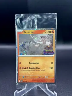 Pokemon Phantasmal Flames Reshiram 017/094 Barnes & Noble Promo Stamped Sealed 2 - Image 1