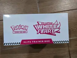 Pokemon Scarlet And Violet White Flare Elite Trainer Box ETB New Sealed - Image 2