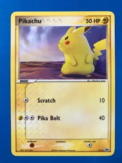 Pikachu - 6/10 EX Trainer Kit Latios - Pokemon TCG - 2004 - Image 1