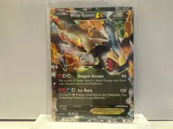 White Kyurem EX BW63 - Ultra Rare Pokemon LP - Black and White Promo 0910 #165 - Image 1
