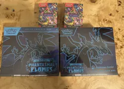 Phantasmal Flames Pokemon Center Elite Trainer Box ETB, etb, 2x booster bundle - Image 4