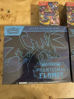 Phantasmal Flames Pokemon Center Elite Trainer Box ETB, etb, 2x booster bundle - Image 5