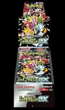 Pokemon Shiny Treasure EX SV4a Booster Box Sealed Japanese Edition - Image 1