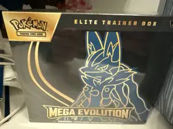 Pokemon Mega Evolution Lucario ETB Elite Trainer Box New & Sealed - IN HAND - Image 1