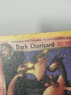 2000 Pokemon TCG Team Rocket Dark Charizard Rare Non Holo 21/82 WOTC Vintage - Image 3