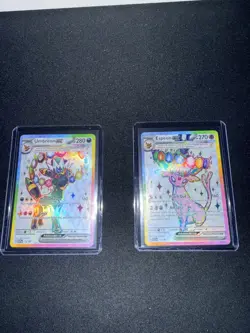 Pokemon TCG - Umbreon Ex & Espeon Ex - Premium Figure Promo Set - English - Image 1