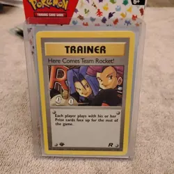 Pokemon Tcg Here Comes Team Rocket [1st Edition] #71 Pokemon Team Rocket LP - Image 1