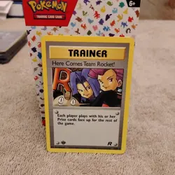Pokemon Tcg Here Comes Team Rocket [1st Edition] #71 Pokemon Team Rocket LP - Image 2