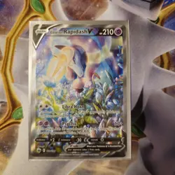 Galarian Rapidash V Alternate Full Art 168/198 Near Mint Swsh06 Pokemon Tcg - Image 4