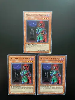 Yugioh Mataza The Zapper SD5-EN012 1st Edition Common LP/MP X3 - Image 1