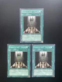 Yugioh Gravity Axe - Grarl DCR-034 Common 1st Edition HP X3 - Image 1
