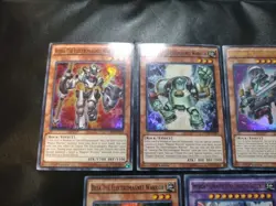 Yugioh Magnet Warrior Set Of 5! Alpha, Beta, Gamma, Berserkion SDMY Set LP - Image 2