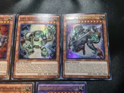 Yugioh Magnet Warrior Set Of 5! Alpha, Beta, Gamma, Berserkion SDMY Set LP - Image 3