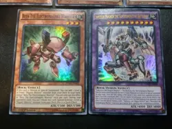 Yugioh Magnet Warrior Set Of 5! Alpha, Beta, Gamma, Berserkion SDMY Set LP - Image 4