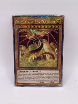 *** SLIFER THE SKY DRAGON *** QUARTER CENTURY SECRET RARE RA03-EN244 YUGIOH! - Image 1