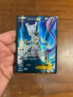 Mewtwo EX full art 157/162 Break Through, XY (MP) Pokemon Card - Image 1