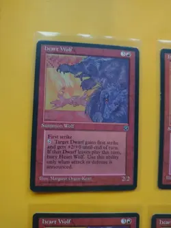 Heart Wolf. Homelands RARE RESERVED LIST PLAYSET Old Vintage. MTG 4 Card - Image 3