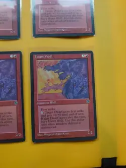 Heart Wolf. Homelands RARE RESERVED LIST PLAYSET Old Vintage. MTG 4 Card - Image 5