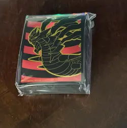 Pokemon Lost Origin Giratina Card Sleeves from Elite Trainer Box 65 Sleeves - Image 1