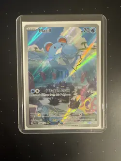 Marill 204/193 Paldea Evolved Illustration Rare Pokemon Card - Image 1