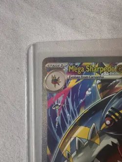 Pokemon TCG Mega Sharpedo ex 127/094 - Phantasmal Flames SIR Pokemon Card - Image 4