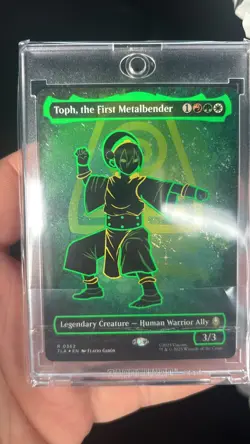 Toph, the First Metalbender (Borderless) (Neon Ink Foil) Avatar: The Last... - Image 1