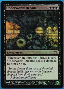 Underworld Dreams FOIL 10th Edition NM Black Rare MTG CARD (ID# 508068) ABUGames - Image 1