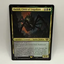 Shelob, Child of Ungoliant LTR 230 Rare LOTR Tales of Middle Earth Spider NM MTG - Image 1