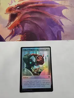 MTG- Tibalt, Cosmic Impostor Foil Emblem/ Dwarf Berserker #021 - Image 2