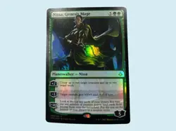 Nissa, Genesis Mage Foil, Hour of Devastation, NM, Magic the Gathering MTG - Image 1