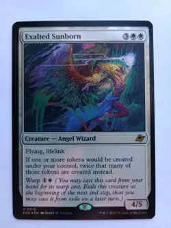 MTG - 1x Exalted Sunborn - Edge Of Eternities - Foil - NM - Image 1