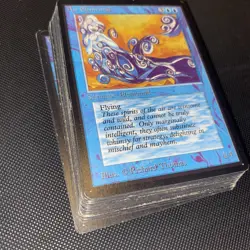 Vintage MTG Blue Lot Of 28 Commons & Uncommons - Limited Edition Beta 1993) - Image 2