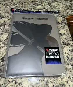 Ultra-Pro Final Fantasy Premium Zipper 9-Pocket Binder Sephiroth MTG Sealed - Image 1