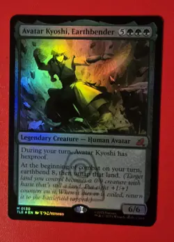 MTG - Avatar Kyoshi, Earthbender - Foil - Avatar The Last Airbender - Image 1