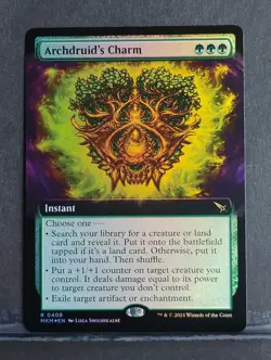 Archdruid's Charm (Extended Art); Foil; Murders at Karlov Manor - Image 1