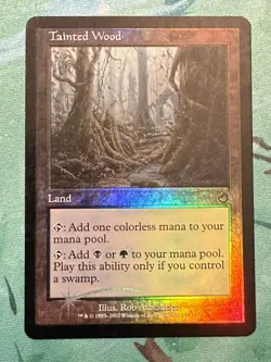 1x Tainted Wood - Foil - Torment - LP/MP MTG Magic - Image 1