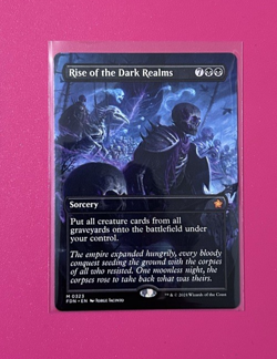**Rise of the Dark Realms** #BORDERLESS# -Foundations (FDN) #323- Near Mint - - Image 1