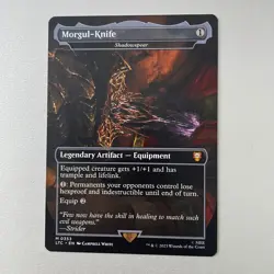 Magic the Gathering LoTR #353 Morgul-Knife Bordeless Mythic - Image 1