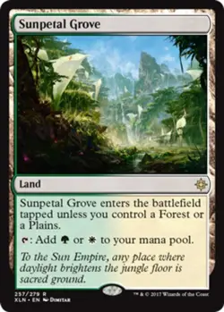 Sunpetal Grove - Ixalan #257/279 MTG Magic The Gathering - Image 1