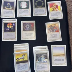 Vintage MTG Lot Of 112 Commons & Uncommons - Unlimited Edition (1993) - Image 2