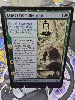 MTG - Leaves from the Vine (Foil) - Avatar: The Last Airbender NM/M Condition - Image 1
