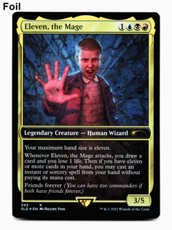 Eleven, the Mage (FOIL) - [Secret Lair Drop Series] MTG Magic - NM/M ?????? - Image 1