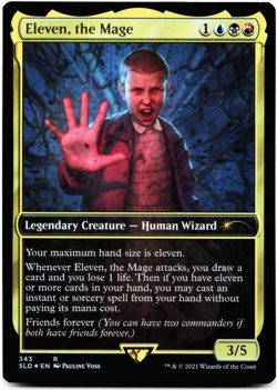 Eleven, the Mage (FOIL) - [Secret Lair Drop Series] MTG Magic - NM/M ?????? - Image 3