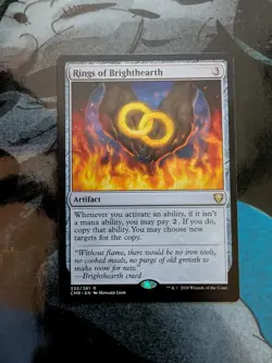 MTG Rings of Brighthearth Commander Legends Regular NM - Image 1