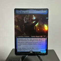 The Blue Spirit - Avatar: The Last Airbender (Extended Art) Foil Rare #178 - Image 1