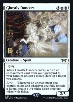 Ghostly Dancers - Foil Prerelease Promo DSK LP MTG - Image 1