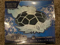 Pokemon Center Exclusive Stellar Crown Elite Trainer Box PC ETB SEALED - Image 1