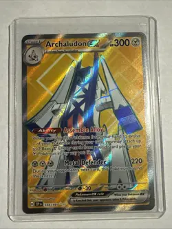 2024 Pokemon Scarlet and Violet Surging Sparks #224 Archaludon ex UR - Image 1